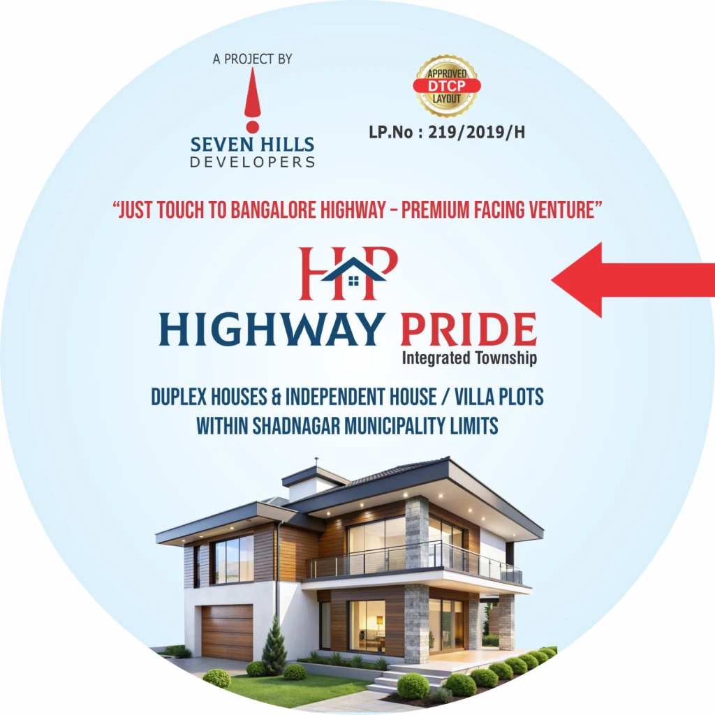 Premium Plots in Shadnagar Locality,Prime Location - Highway Face